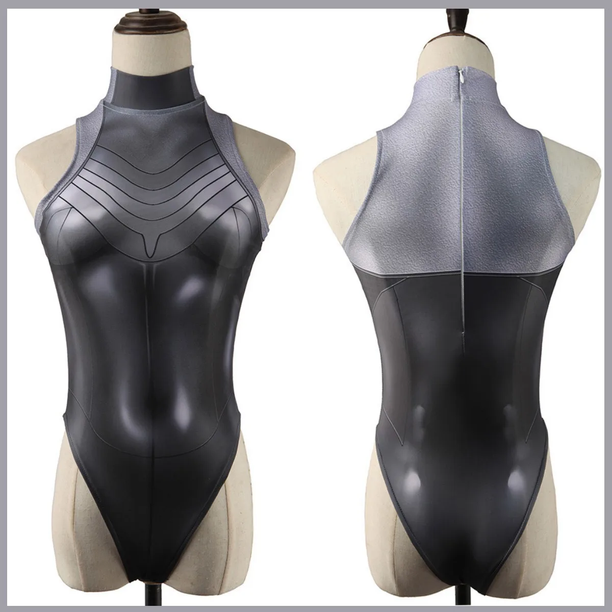 Anime Cosplay Jumpsuit - 로봇 트윈스 코스프레 의상 여성용 섹시