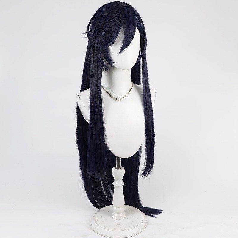 브룬힐데 코스프레 가발 레코드 오브 라그나로크 네이비  - Anime Cosplay Blue Hair 리뷰 및 가격