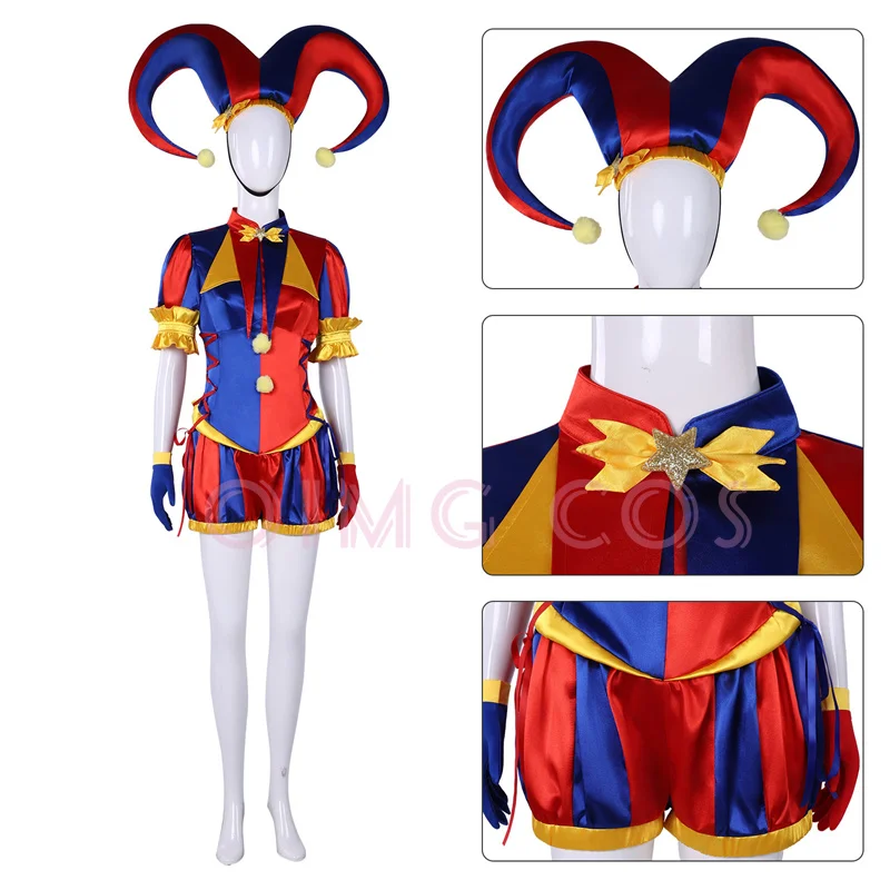 《어메이징 디지털 서커스》의 폼니 코스프레 의상, 카니 - Anime Cosplay Jumpsuit 리뷰 및 가격